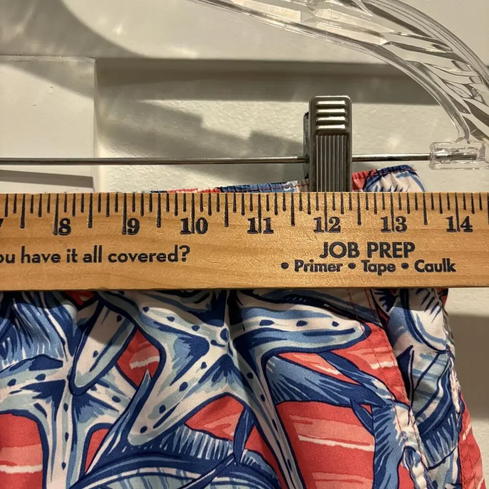 Vineyard Vines Swim Trunks Boys Large Marlin Starfish Pattern Board Shorts READ‎ - Picture 14 of 16